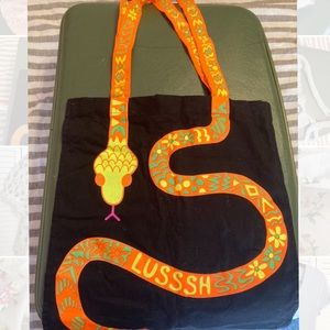 Lush Snake Tote Bag